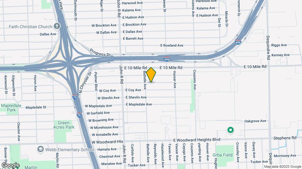 534 E Brickley Ave Map and Location Details