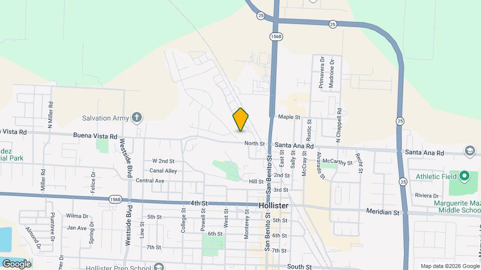 105 Tanoak St Map and Location Details