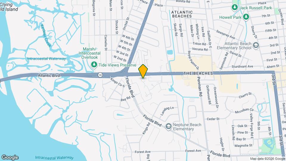 127 Sand Castle Way Map and Location Details