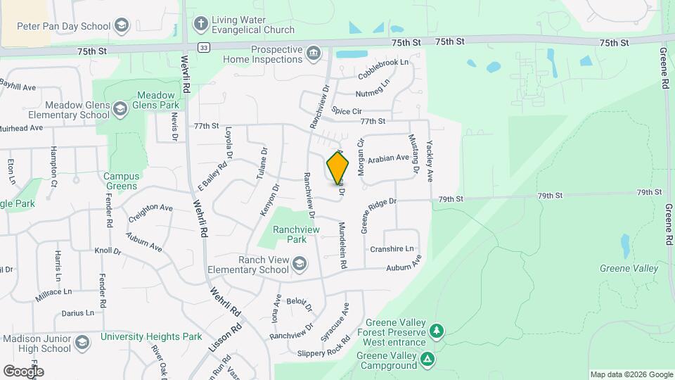 1896 Appaloosa Dr Map and Location Details