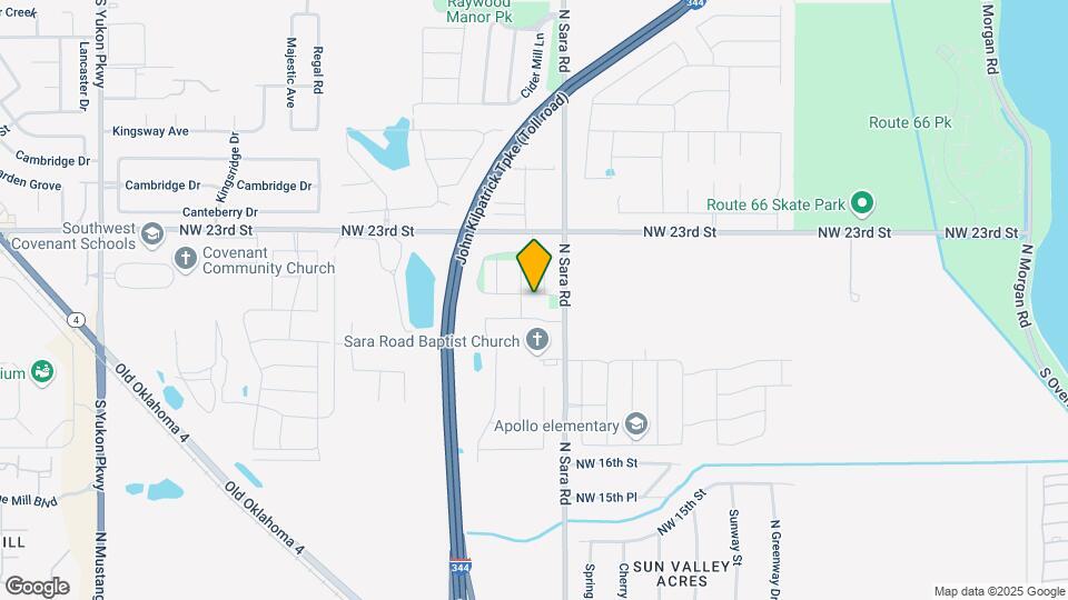 10614 NW 21st St Map and Location Details