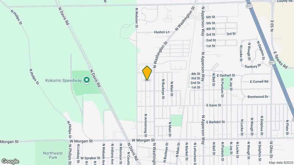 2522 N Armstrong St, Unit 2522 N Armstrong Mapa y Detalles de la Ubicación