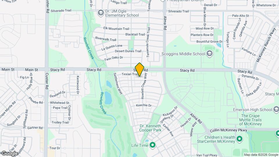 8000 Chickasaw Trail Map and Location Details