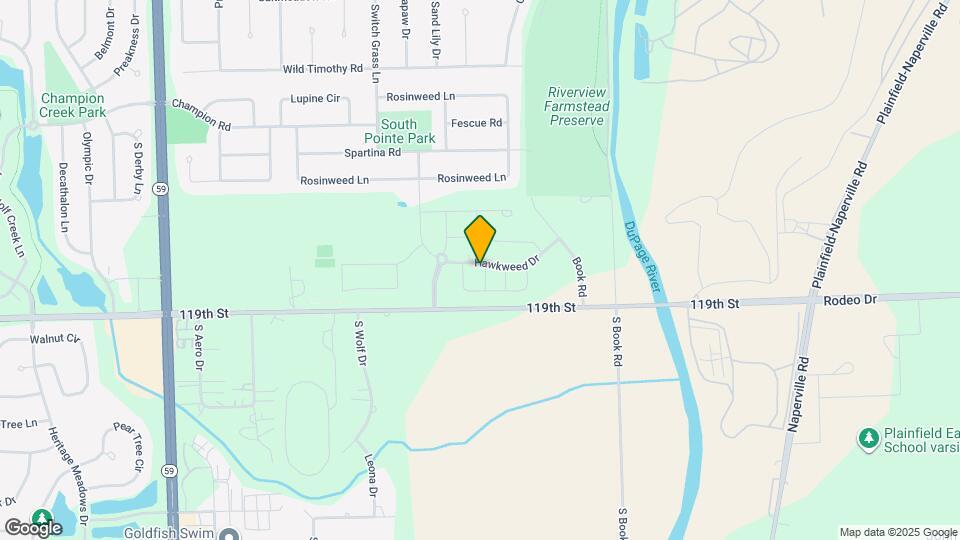 5913 Hawkweed Dr Map and Location Details