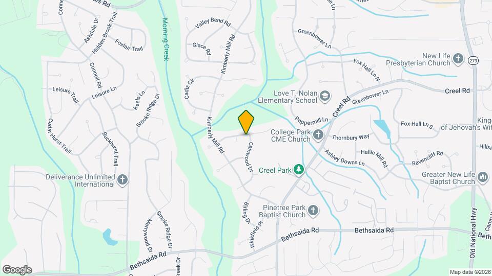 2990 Forestside Ln Mapa y Detalles de la Ubicación