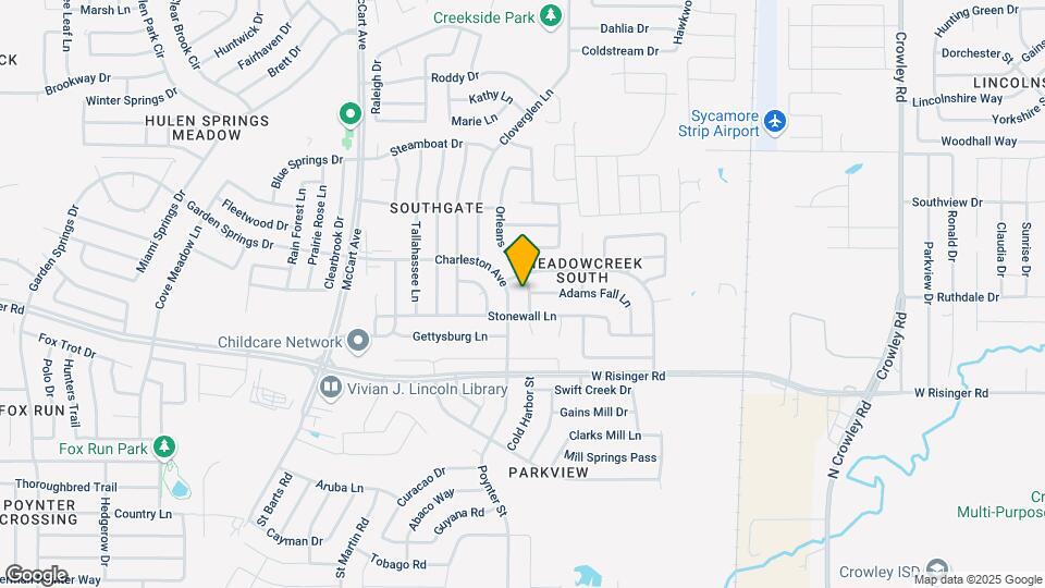 8532 Orleans Ln Map and Location Details