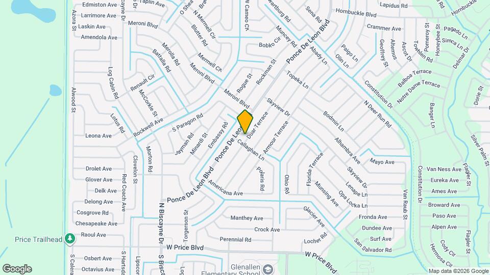 3021 Duar Terrace, Unit 1 Mapa y Detalles de la Ubicación