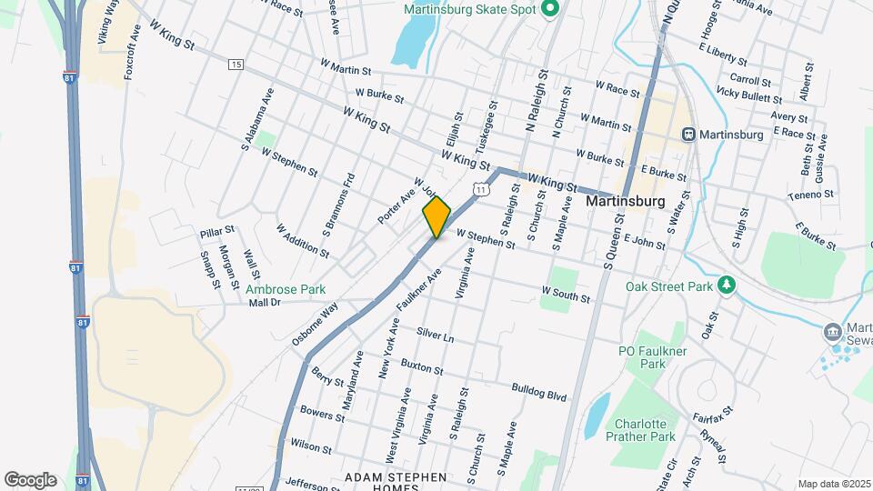 424-426 Winchester Ave Mapa y Detalles de la Ubicación