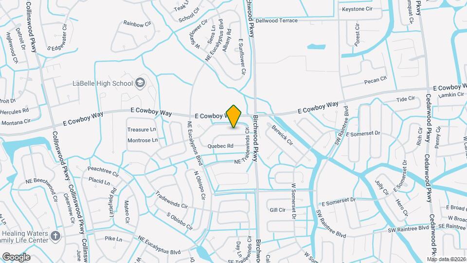 5021 Myrtlewood Rd Map and Location Details