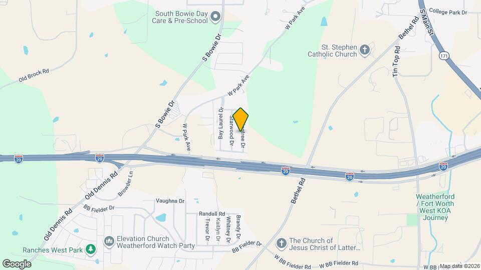 2010 Lindentree Dr Map and Location Details