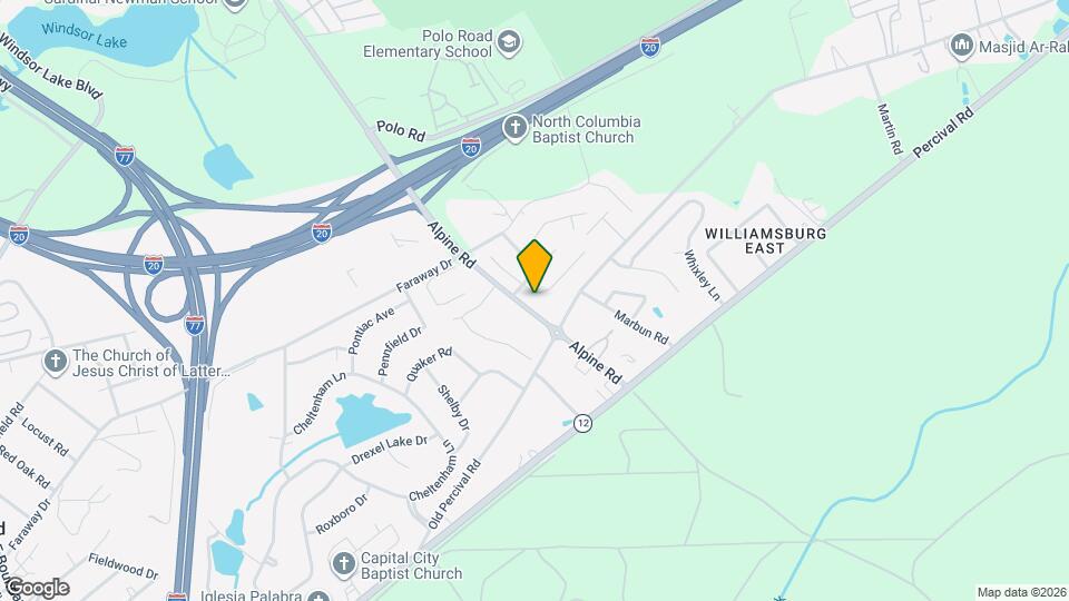 209 Tavern Fare Rd Mapa y Detalles de la Ubicación