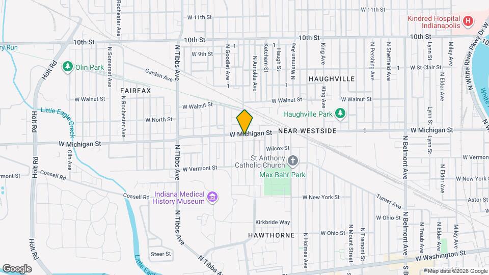 3055 W Michigan St Map and Location Details