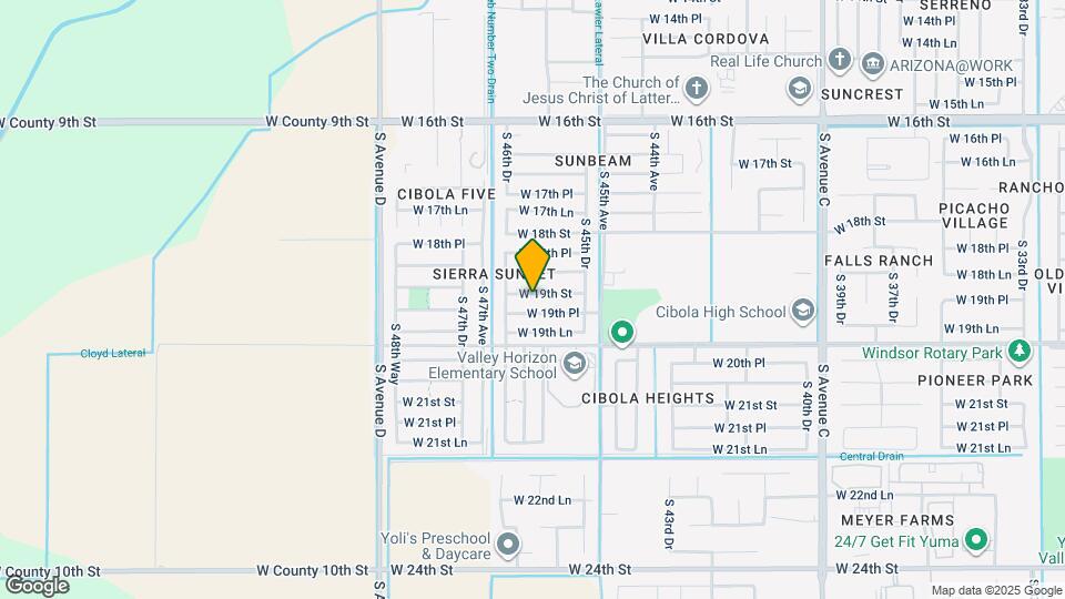 4649 W 19th St Map and Location Details