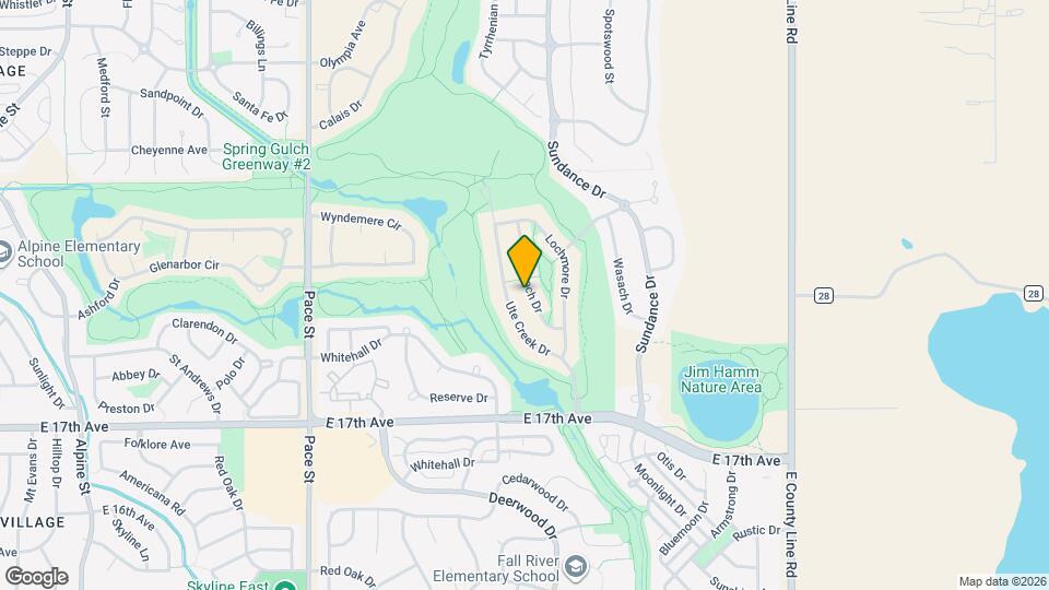 1845 Rannoch Dr Map and Location Details