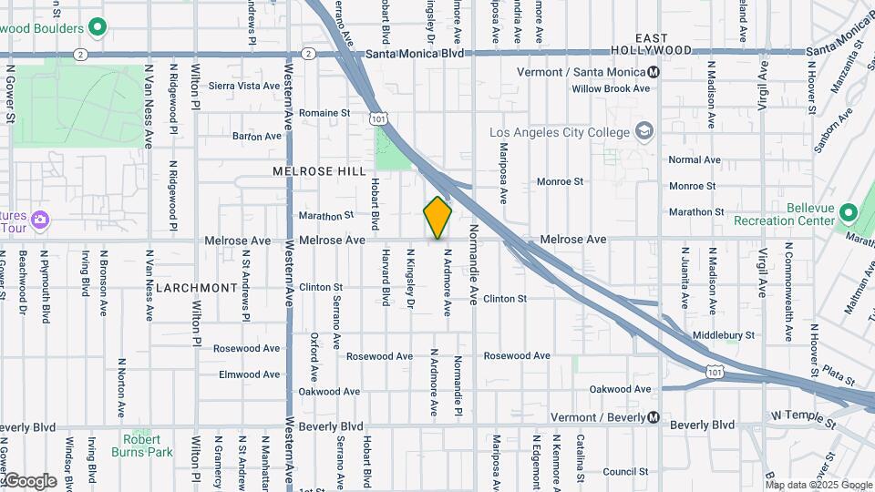 Ardmore/Melrose Apartments Mapa y Detalles de la Ubicación