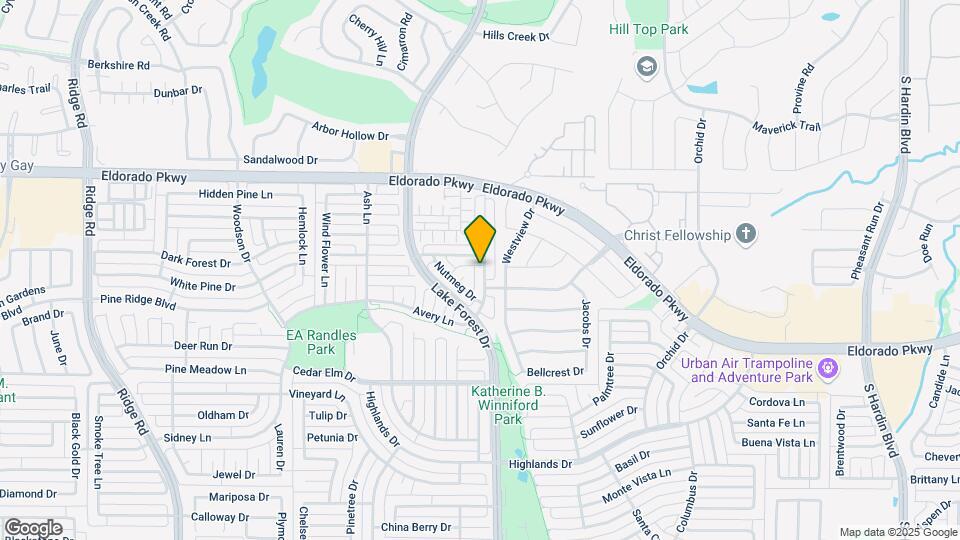 3208 Avery Ln Map and Location Details