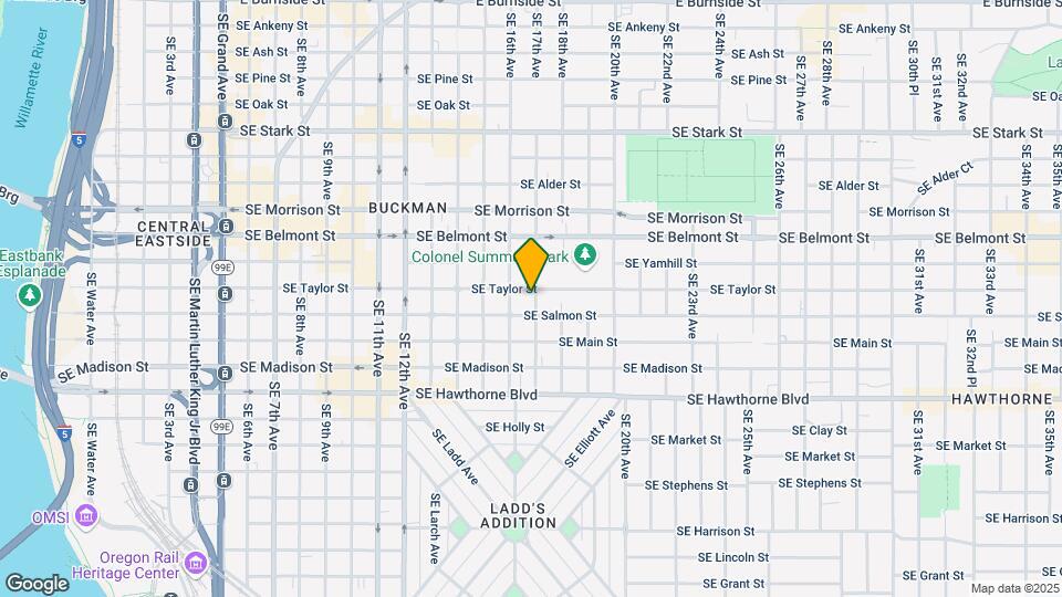 1636 SE Taylor St Mapa y Detalles de la Ubicación