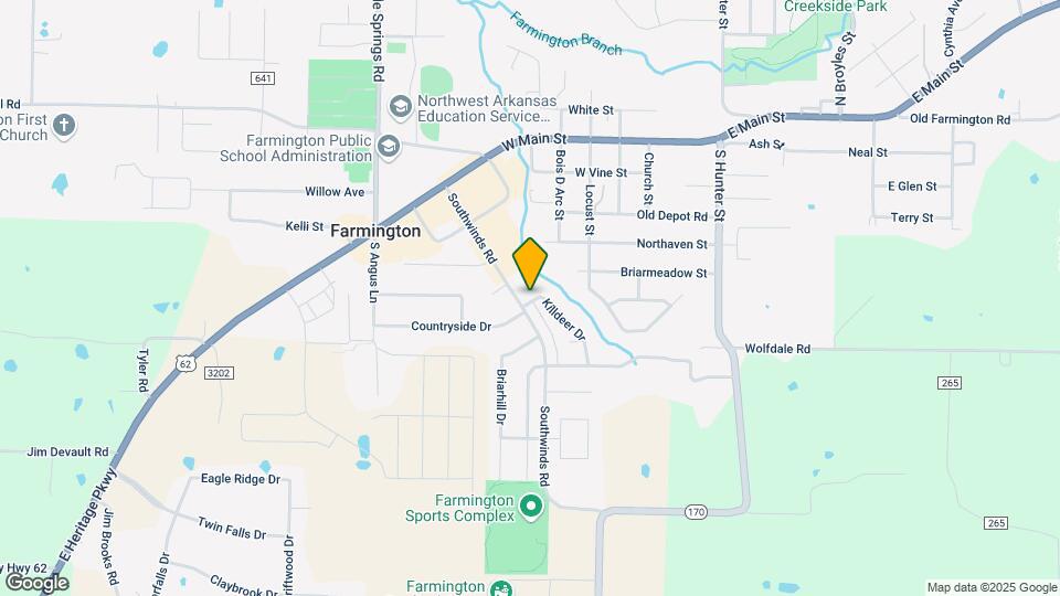 126 Killdeer Dr Map and Location Details