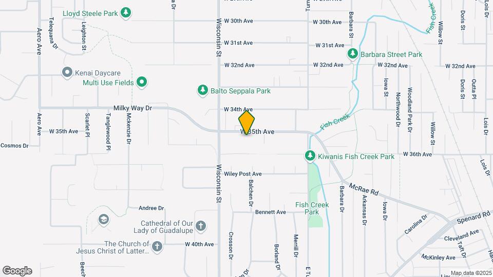 3012 W 35th Ave Map and Location Details
