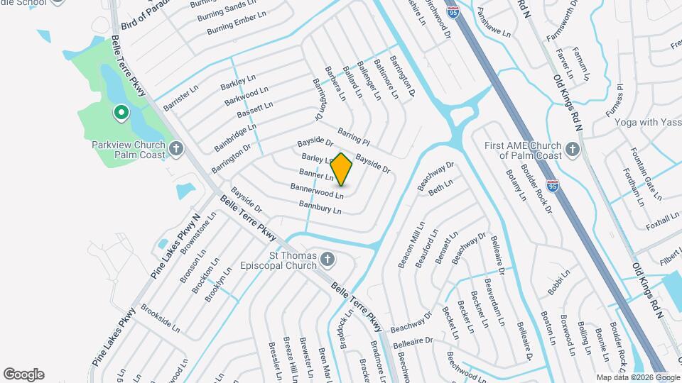 39 Bannerwood Ln Map and Location Details