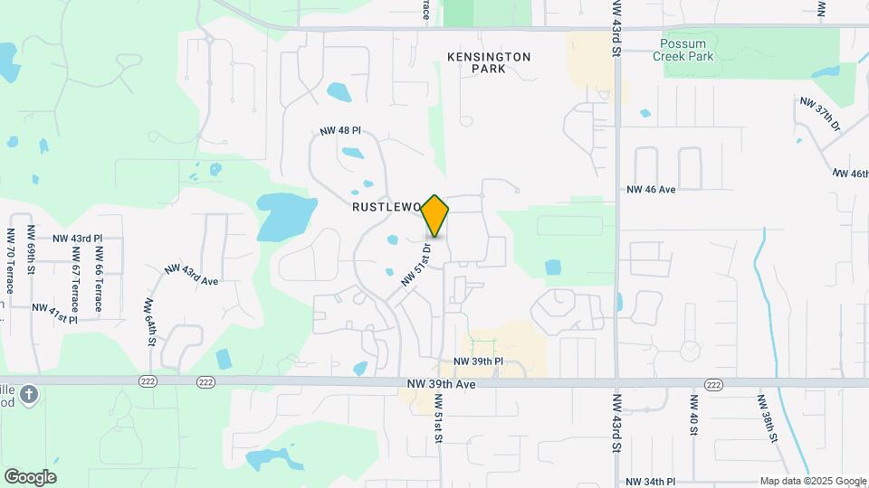4321 NW 51st Dr Mapa y Detalles de la Ubicación