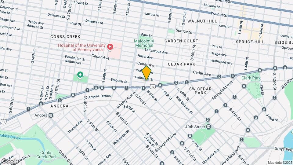 715 S 51st St Map and Location Details