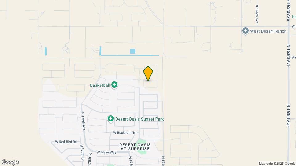 17175 W Blue Sky Dr Mapa y Detalles de la Ubicación