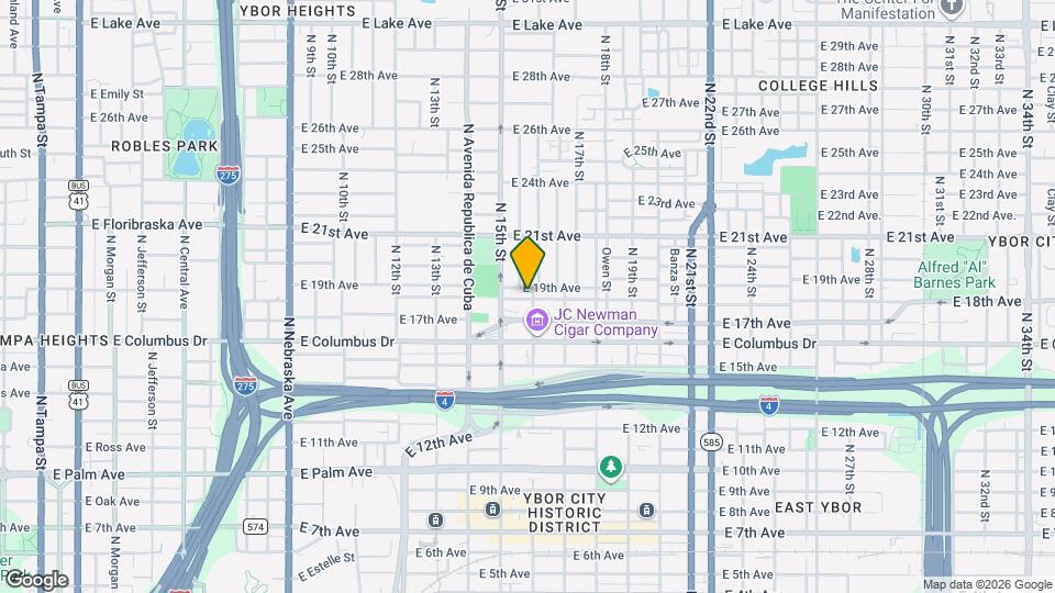 2810 N 16th St Map and Location Details