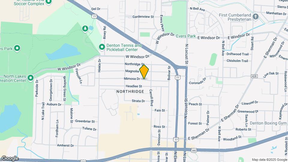 425 Mimosa Dr Map and Location Details