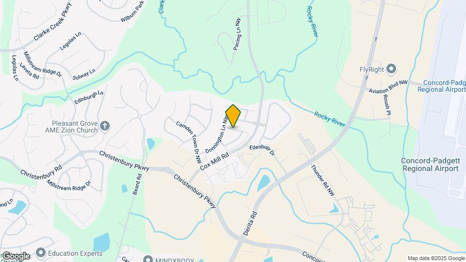 9620 Camberley Ave NW Map and Location Details