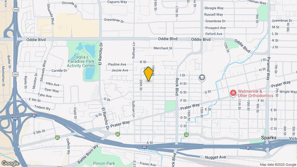 1933 H St Map and Location Details