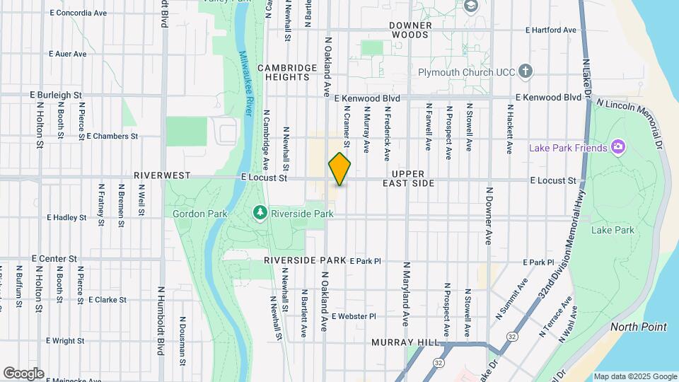 2847 N Cramer St Map and Location Details