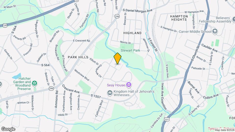 522 Pennwood Dr Map and Location Details