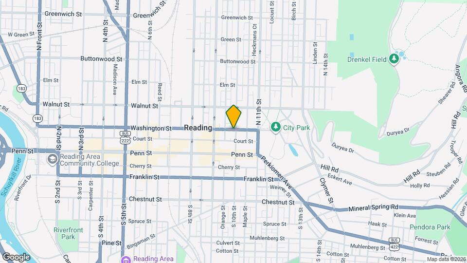 942 Washington St Map and Location Details