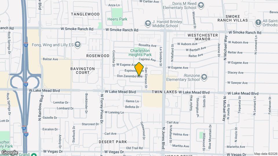 6215 Don Zarembo Ave Map and Location Details