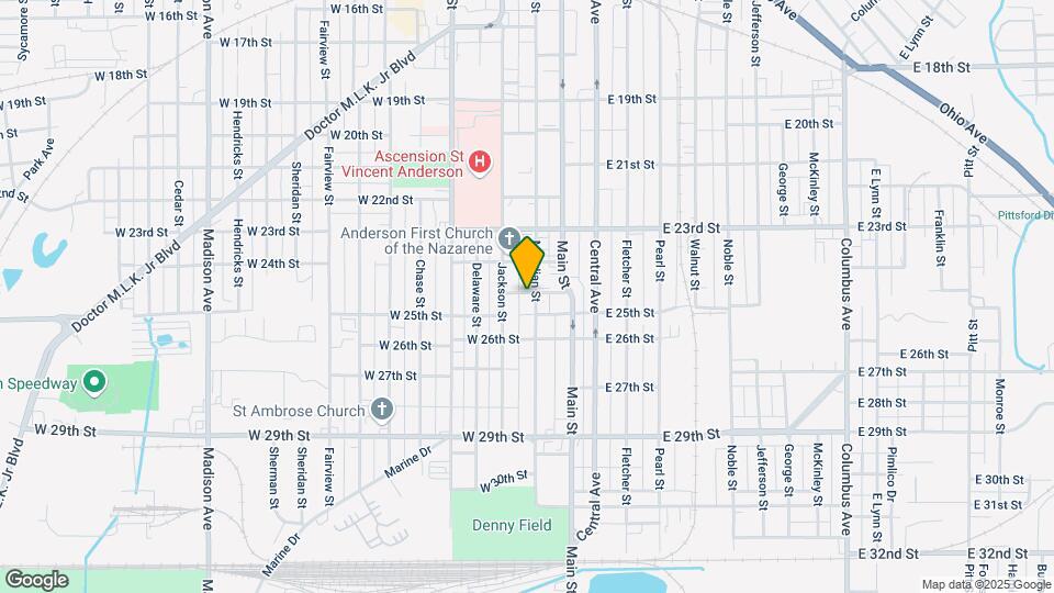 2431 Meridian St Map and Location Details