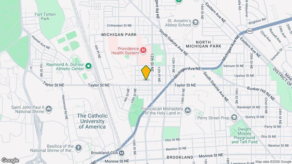 1041 Taussig Place Northeast Mapa y Detalles de la Ubicación