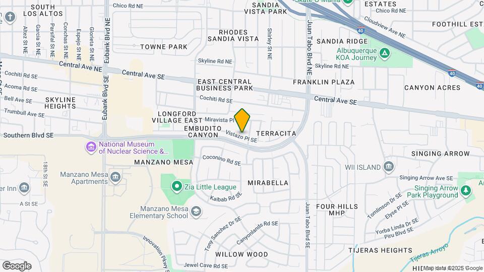 11309 Miravista Pl SE Map and Location Details