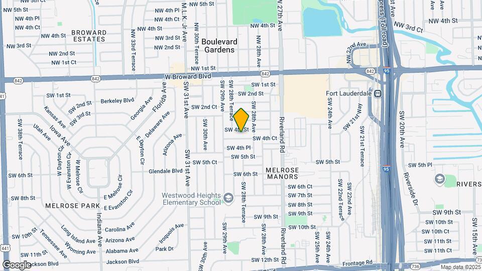 2841 SW 4th Ct Map and Location Details