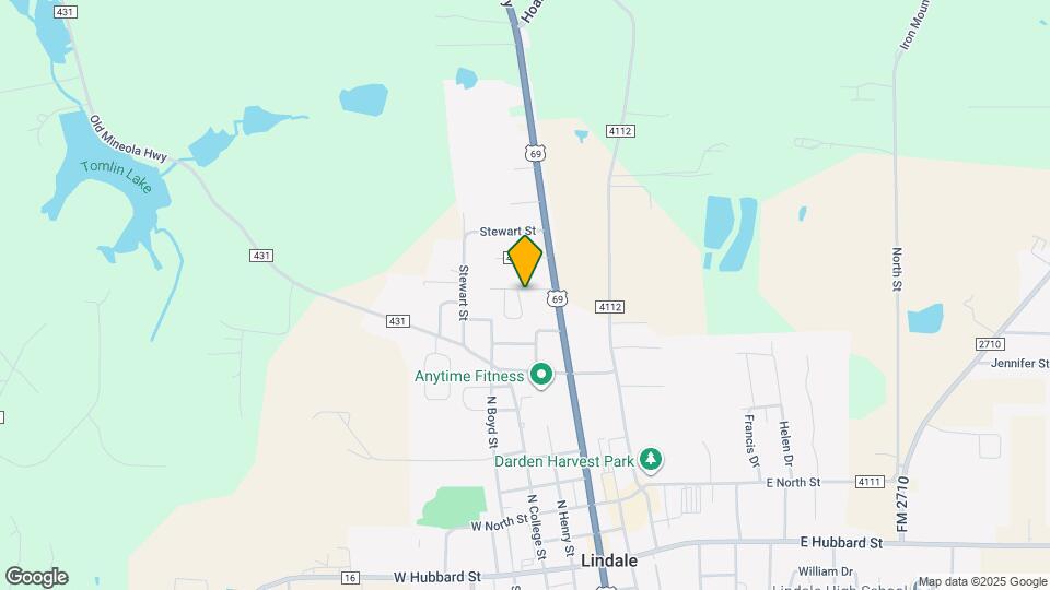 801 Hickory St Map and Location Details