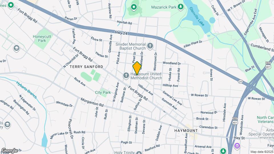 599 Greenland Dr Map and Location Details