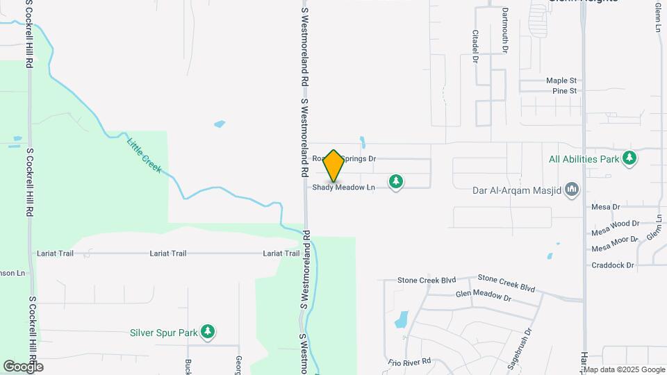 527 Shady Meadow Ln Map and Location Details