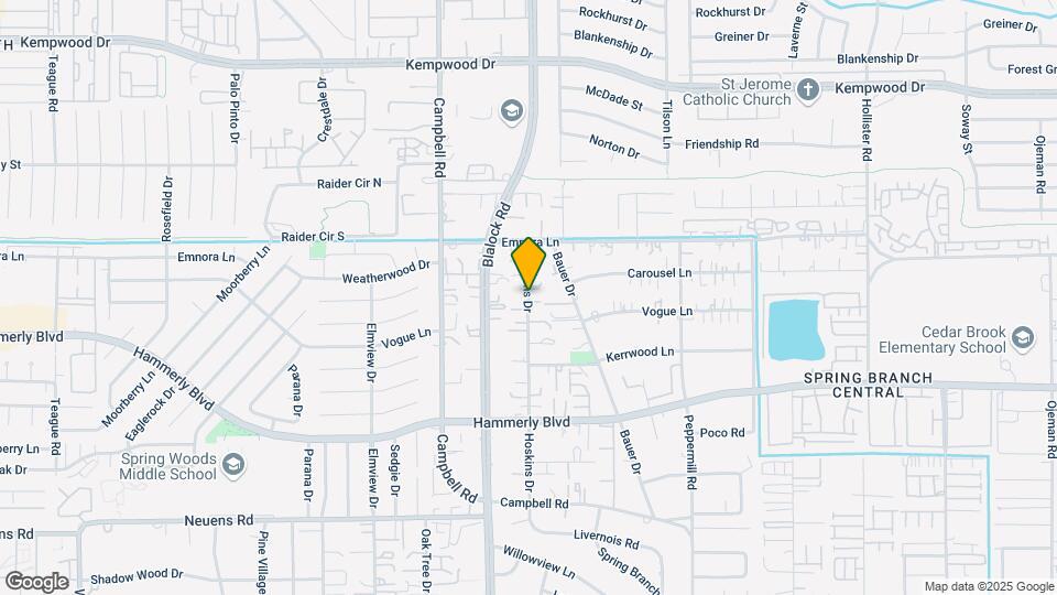 2304 Hoskins Dr Map and Location Details
