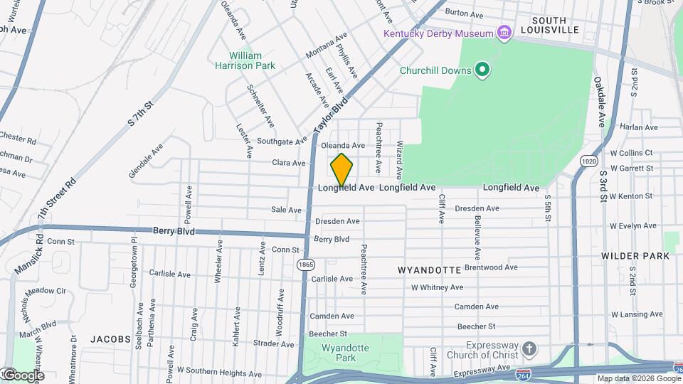 1210 Longfield Ave Map and Location Details