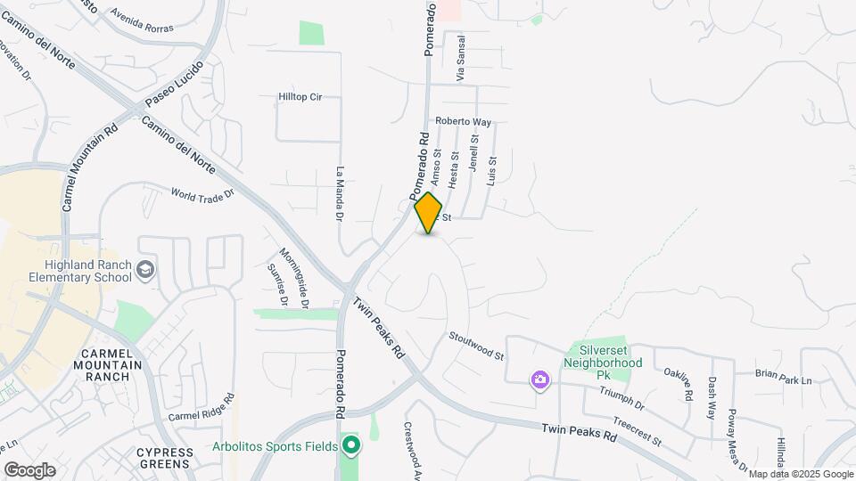 12421 Laja Dr Map and Location Details