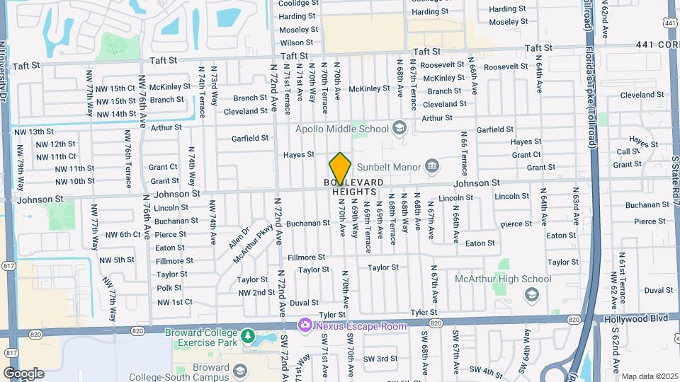 1130 N 70th Ave Map and Location Details