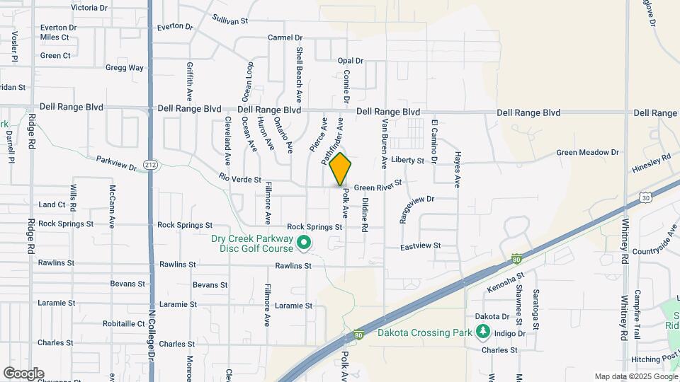 4949 Green River St Map and Location Details