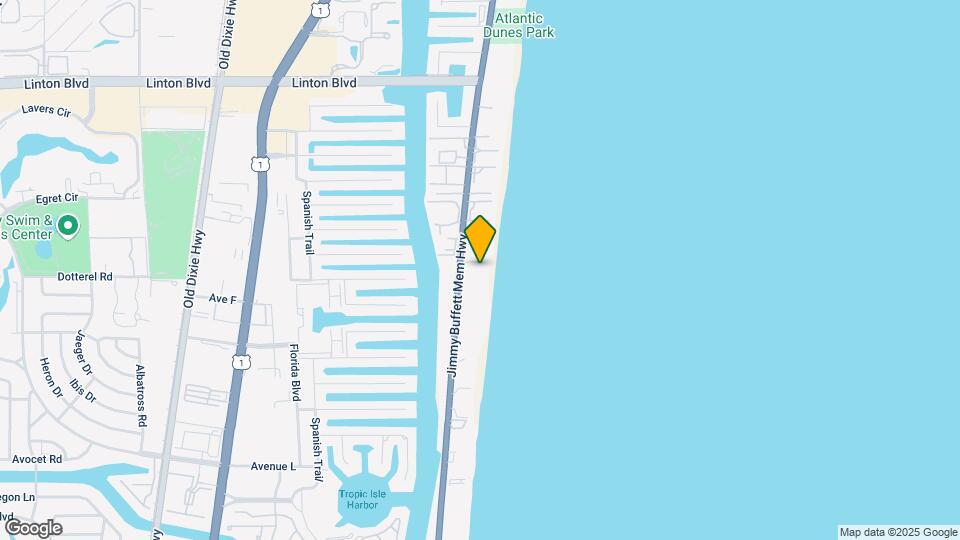 2225 S Ocean Blvd Map and Location Details