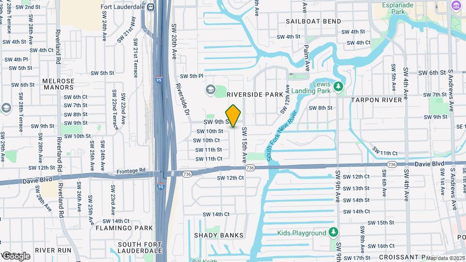921-925 SW 15th Ter Map and Location Details