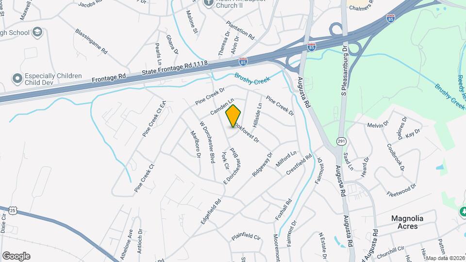 204 Williamsburg Dr Map and Location Details